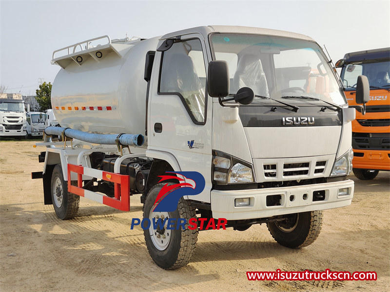 Isuzu AWD offroad vacuum truck