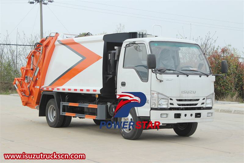 isuzu garbage compactor 