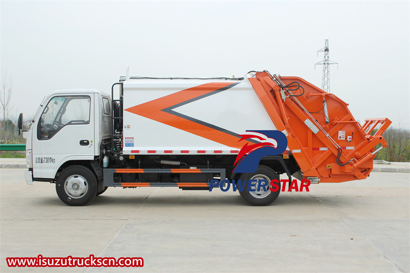 isuzu garbage compactor