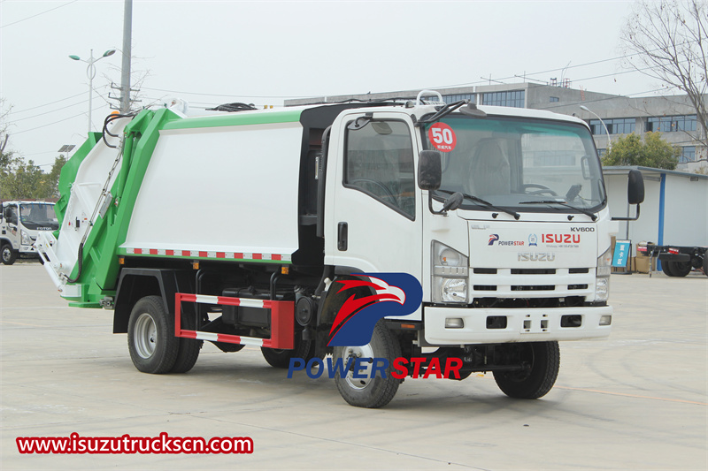 isuzu garbage compactor