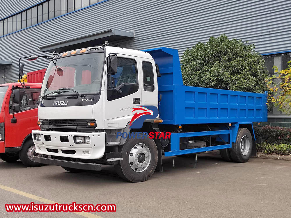 Isuzu dump truck