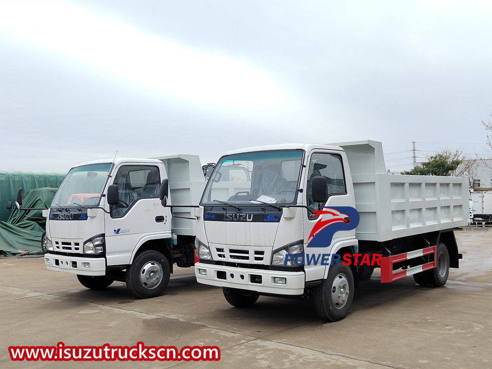 Isuzu dump lorry truck