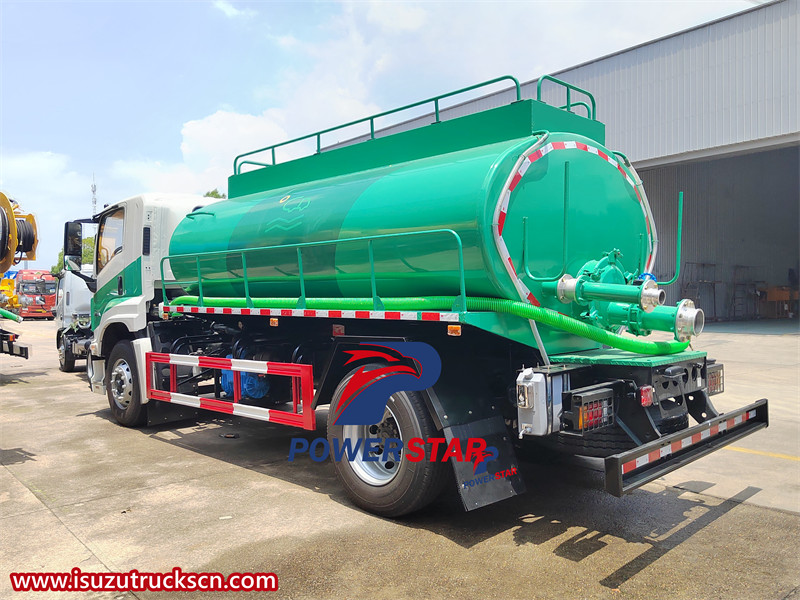 Isuzu GIGA sludge suction truck