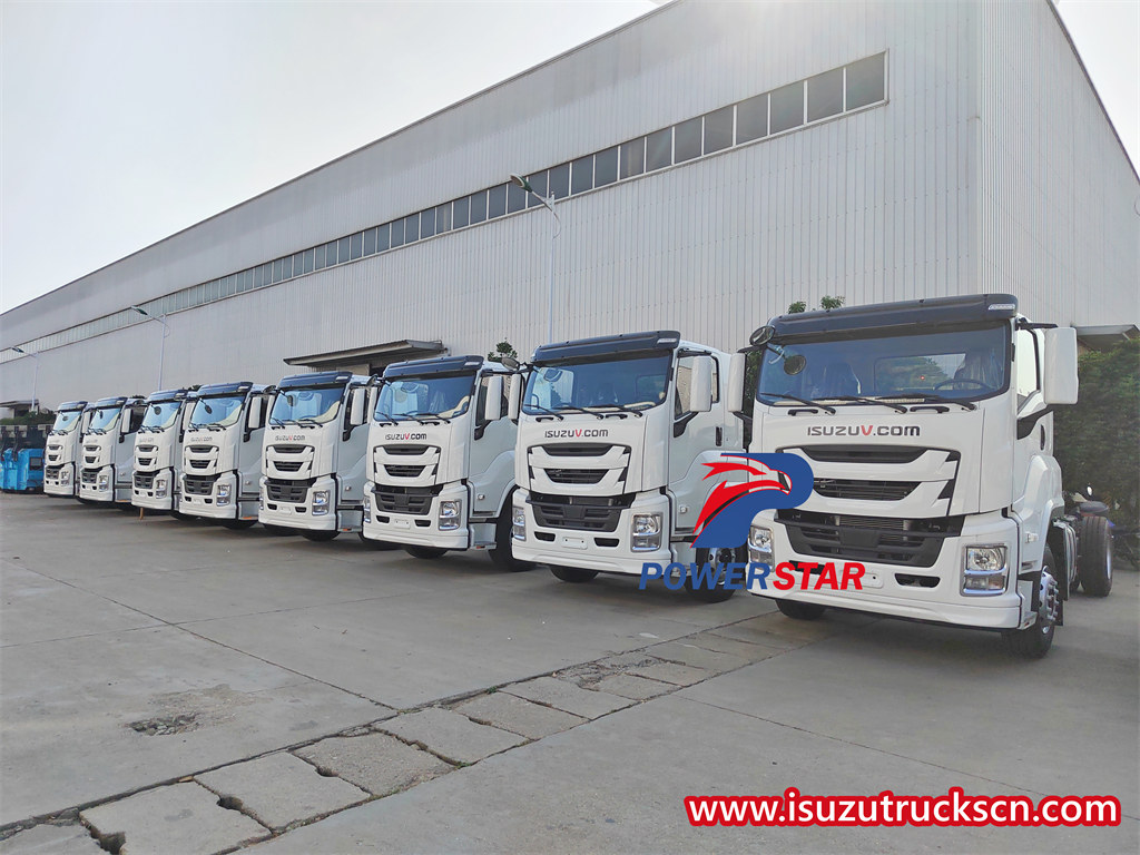 ISUZU FVR GIGA 5X cargo truck chassis