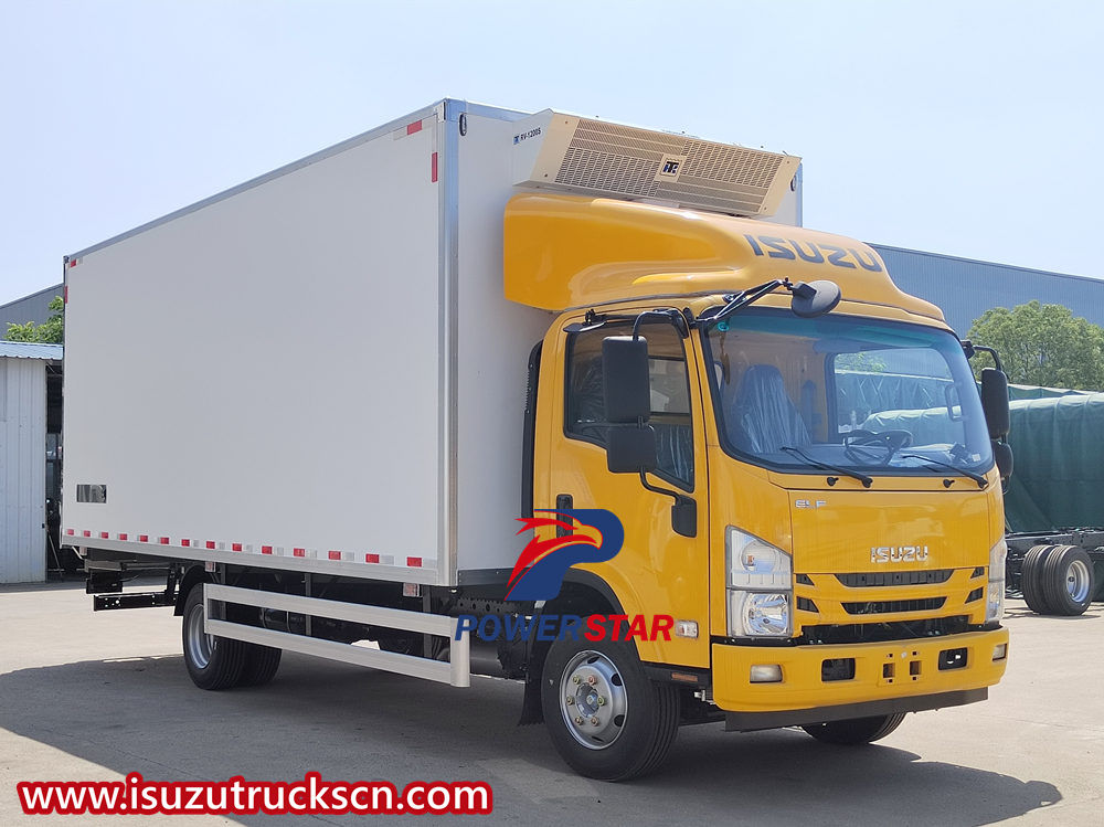 Isuzu refrigerated truck