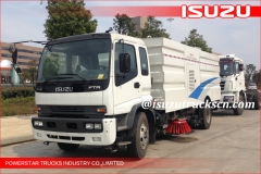 Best quality 8000L FTR Highway Road Sweeper Vehicle with Isuzu Chassis