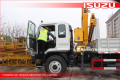 8X4 Truck Mounted Crane hydraulic truck mounted crane