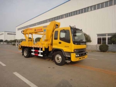 Isuzu 22m folding arm high altitude operation truck