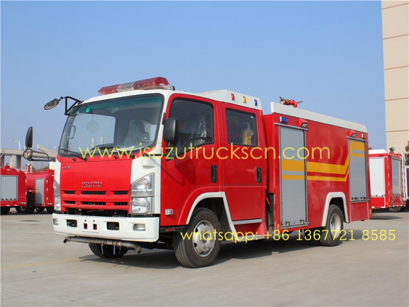 ISUZU NPR WATER FOAM FIRE TRUCK