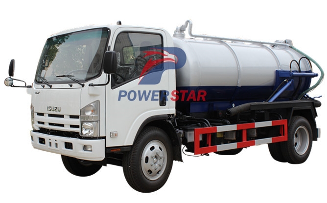 Sewer Septic Vacuum Truck Isuzu