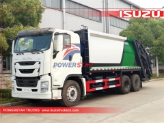 Japan ISUZU Refuse Garbage Trucks GIGA Waste Disposal Vehicles,