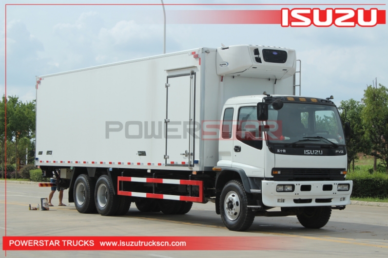 Isuzu Left hand drive refrigerated freezer truck for sale