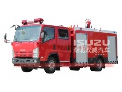 Industrial fire fighting truck ISUZU Fire Fighting Tanker