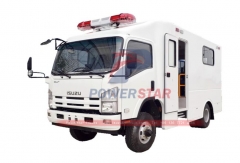 Isuzu militray 4x4 all wheel drive Emergency Rescue Patient Transport Mobile Hospital Ambulance Truck