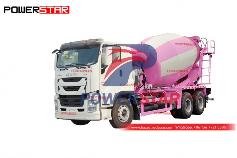 GIGA ISUZU 6×4 concrete batch mixer on special offer