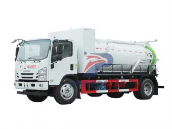 ISUZU 700P vacuum tanker truck