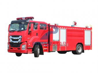 ISUZU fire pumper truck for sale