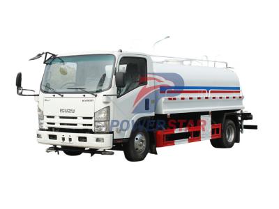 ISUZU 8000 liters stainless steel water tanker for sale