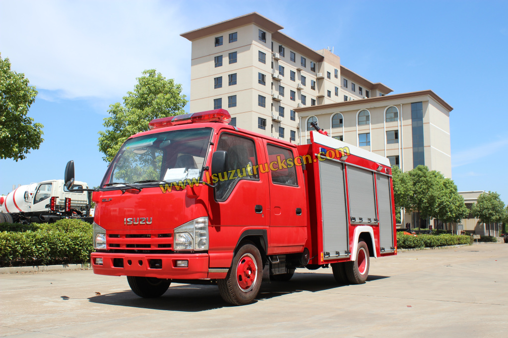 100% Factory Price 3tons Isuzu Fire truck para sa Syria
    