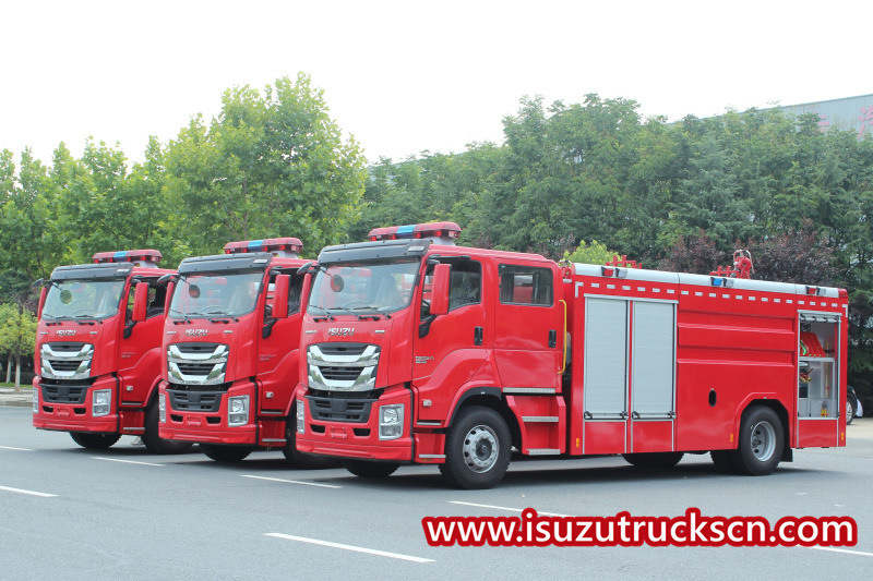 Pilipinas Isuzu 380HP ISUZU Giga 8000L foam fire fighting truck
    