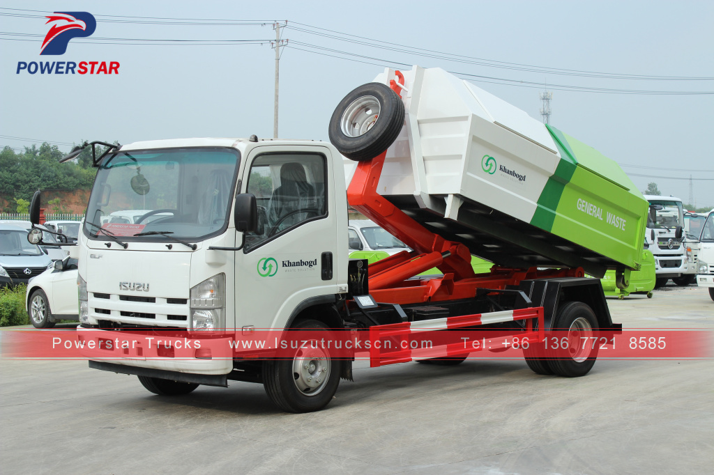 Ibinebenta ang Mongolia Hooklift Garbage Truck
    