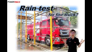 Rain Test Para sa ISUZU GIGA Foam/Water Rescue Vehicle Fire Trucks
    