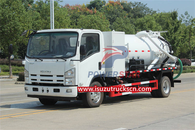 Customized na vacuum tanker truck para sa lahat ng customer
    