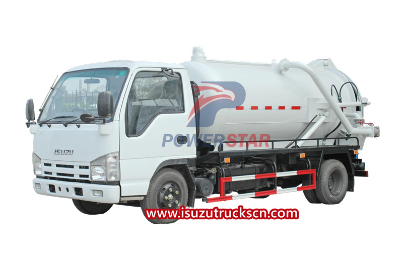 Paano mag-maintain ng isuzu 100P sewage cleaning truck
    