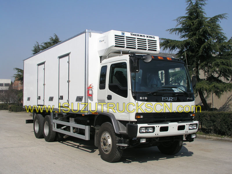 Refrigerator truck Isuzu freezer na sasakyan
    