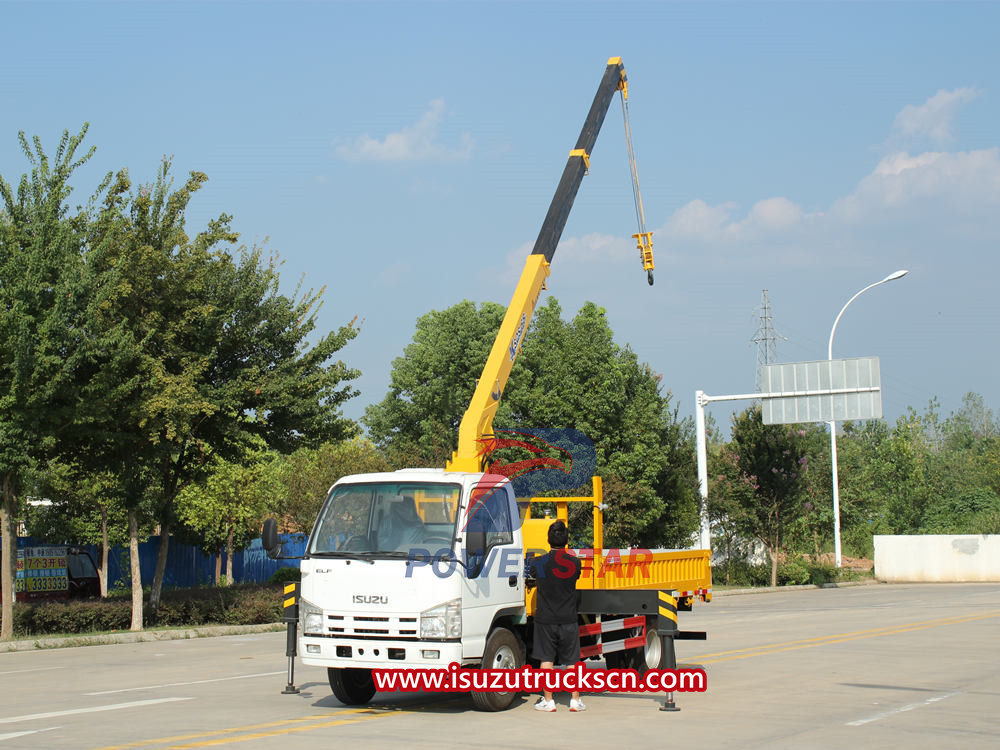 Mga pamamaraang pangkaligtasan sa pagpapatakbo para sa Isuzu truck-mounted cranes
    