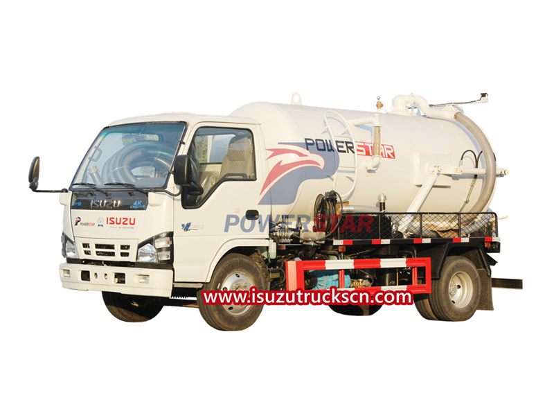 Paano patakbuhin ang isuzu 600P vacuum suction truck
    