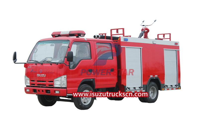 Pangkalahatang impormasyon ng isuzu 100P,600P,700P, FTR,FVR,FVZ fire truck
    