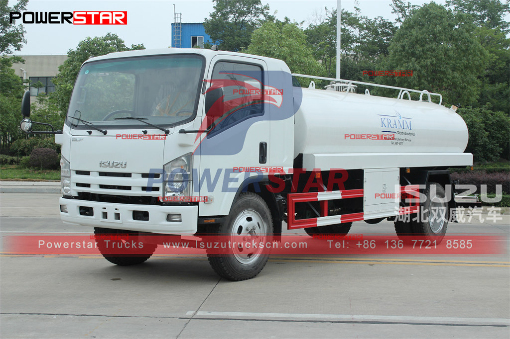 ISUZU 9000L potable water truck export Antigua and Barbuda Operation Manual
    