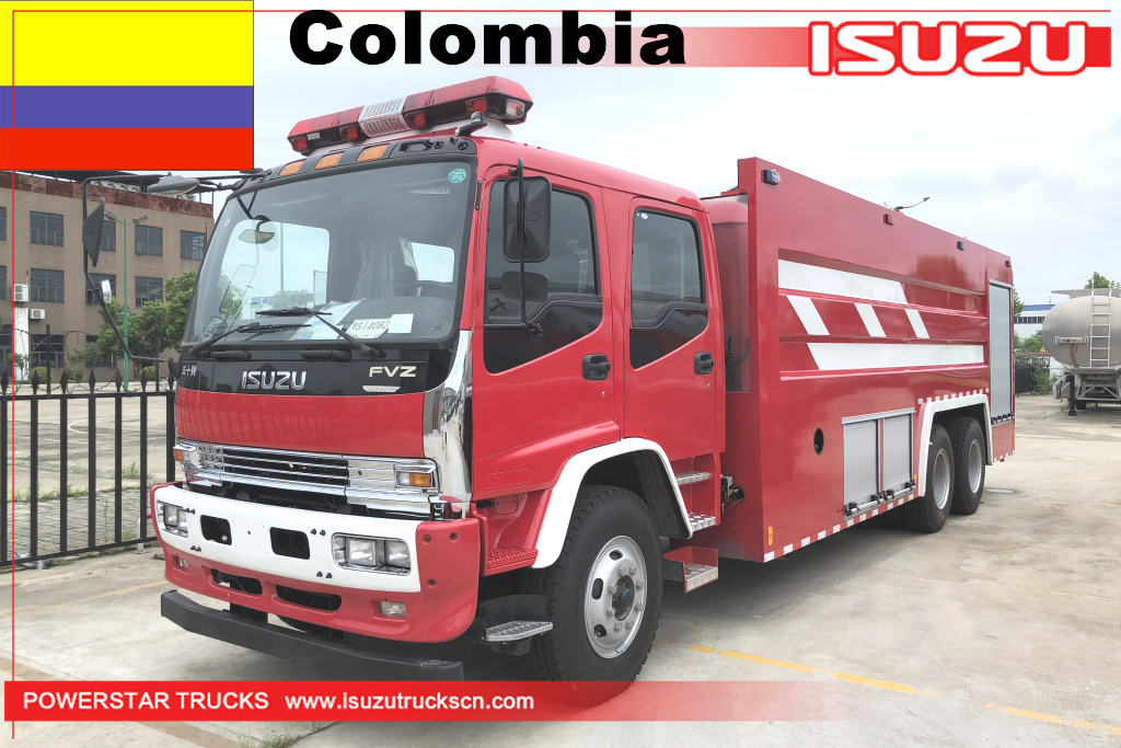 Colombia - 1 unit Water Fire Truck Isuzu
    