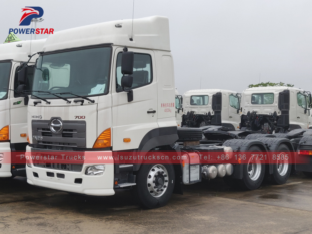 Philippines 6X4 Hino Tractor Head/Prime Mover para sa sale
    