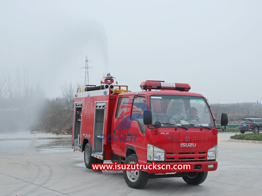 Paano pumili ng magandang Isuzu fire truck
    