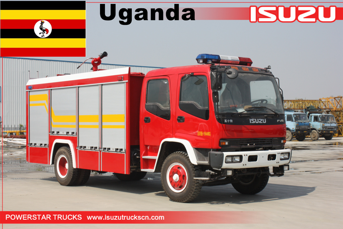 Uganda- 1 Unit ng Isuzu Foam Water Fire truck
    