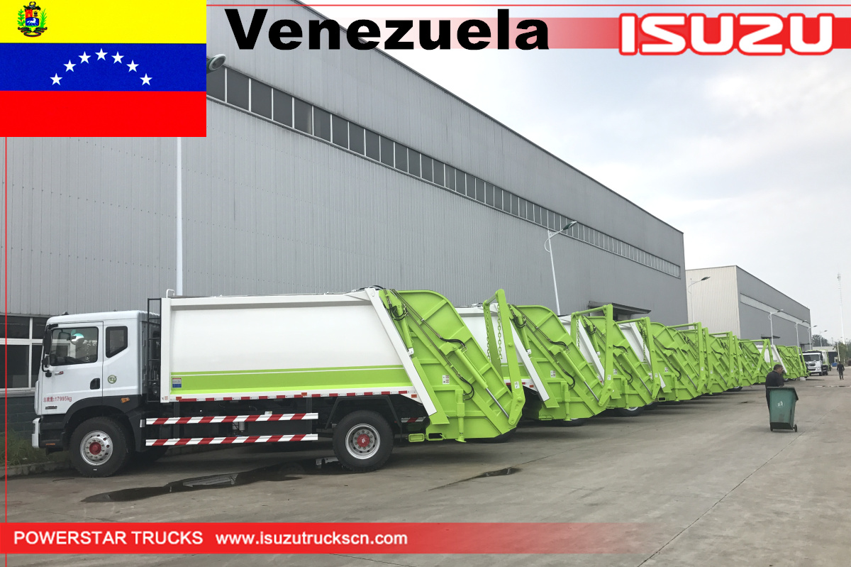 Venezuela - 12 Units Waste Compactor Vehicle 10m3
    