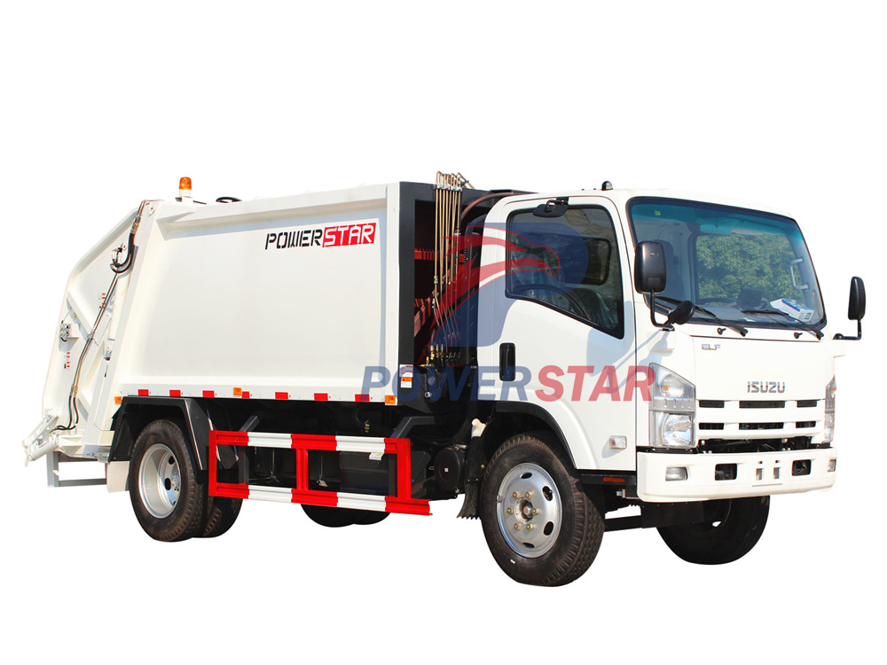 Paano bumili ng Isuzu garbage compactor truck upper body kits
    