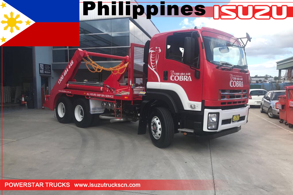 Pilipinas 16Tons Skip Loader Garbage truck Isuzu
    