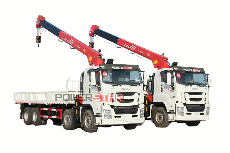 ISUZU GIGA 12 wheeler crane na may palfinger crane
    