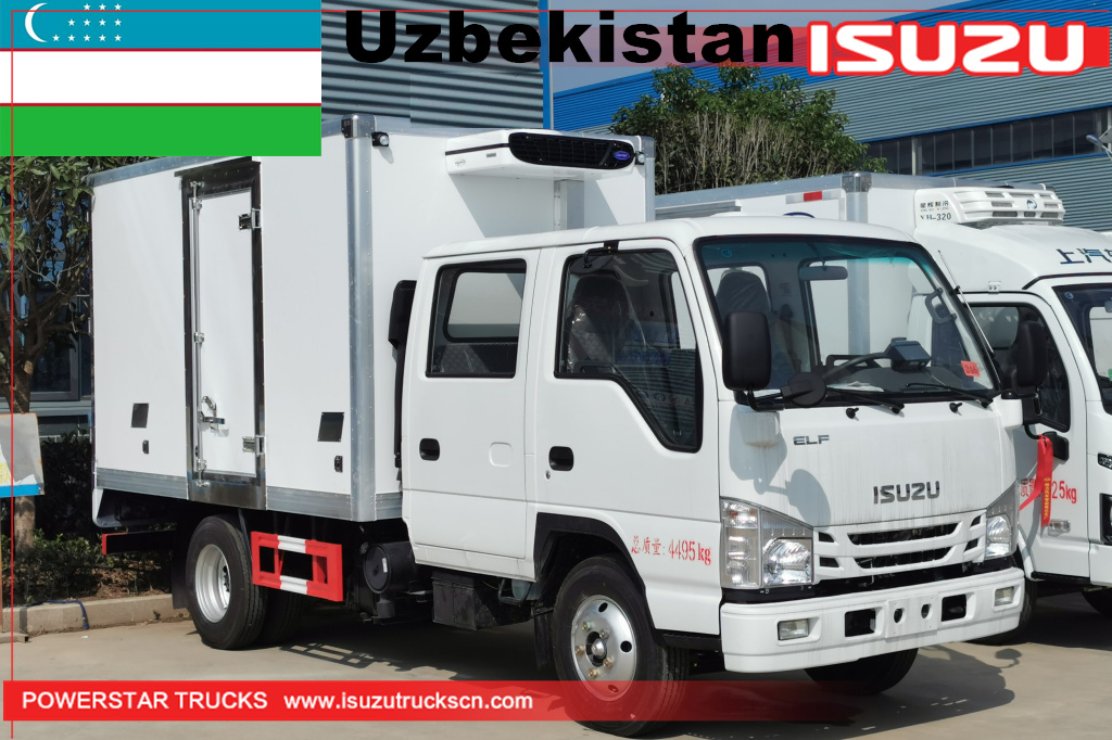 Uzbekistan - ISUZU Double cabin Refrigerated Truck
    