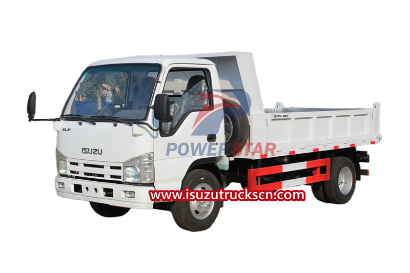 Isuzu 100P dump truck na may 4JB1CN engine
    