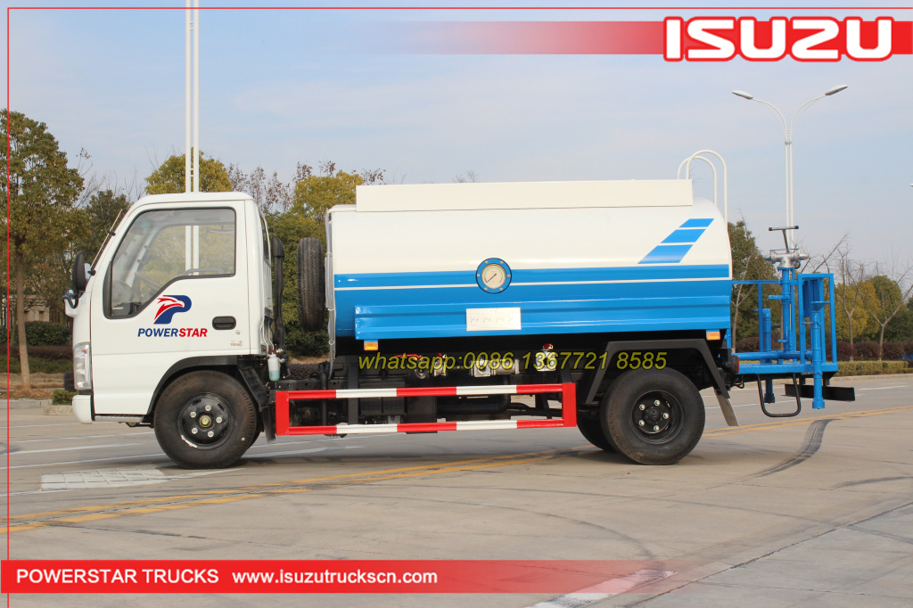 100% Pabrika na presyo Water sprinkler truck ISUZU para sa pagbebenta
    