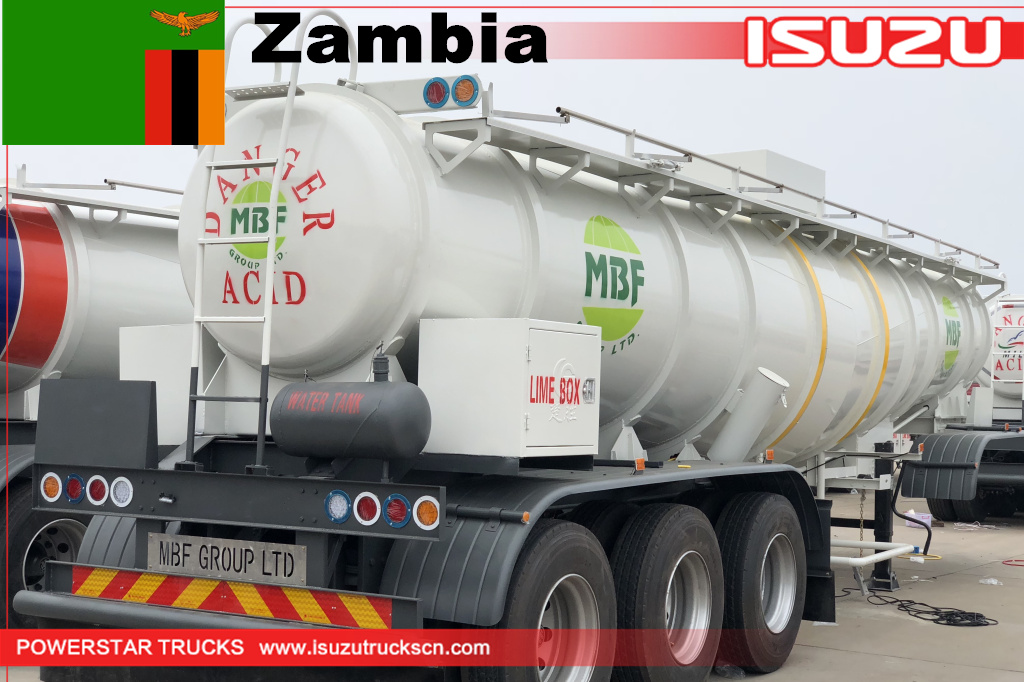 Zambia MBF Group - 8 unit ng Acid Tank Trailer
    