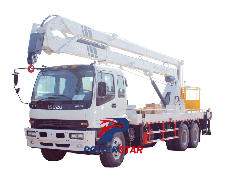 Manual ng Gumagamit ng ISUZU FVZ 6x4 Aerial Working Truck
    