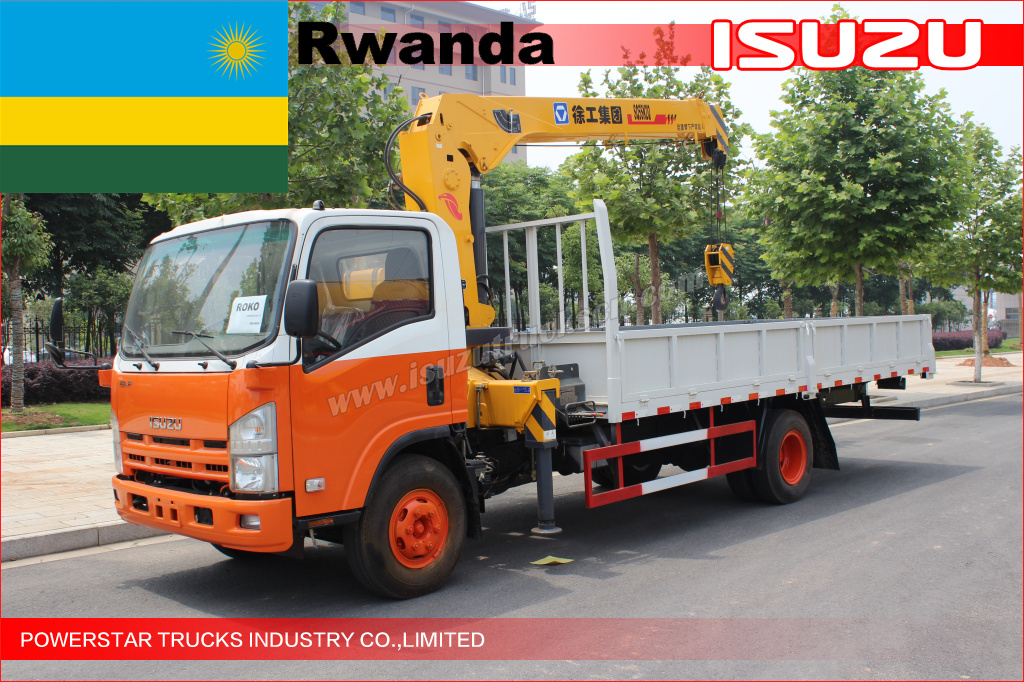 Isuzu Crane Truck— tanggapan ng ROKO Rwanda
    