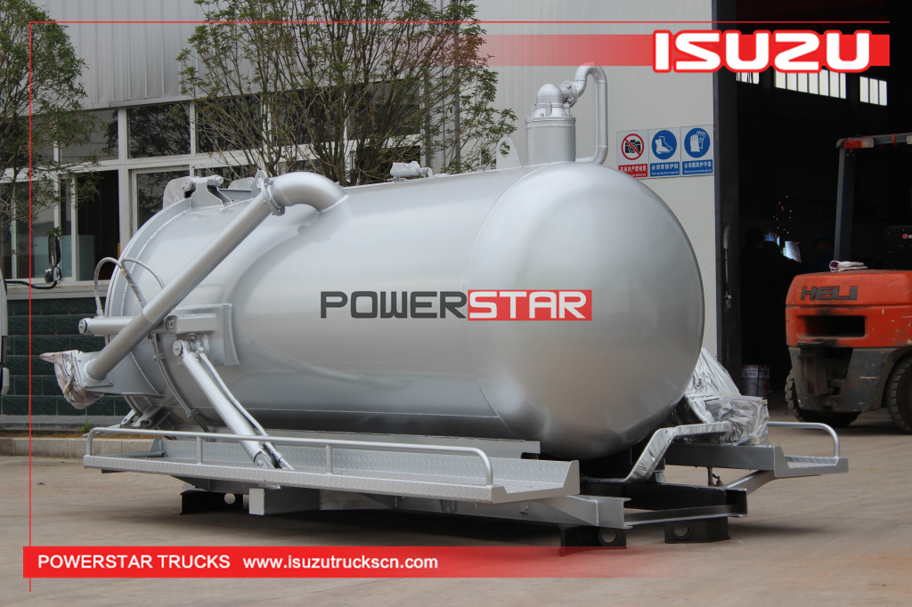 Isuzu Vacuum Tanker truck body kit para sa pagbebenta
    