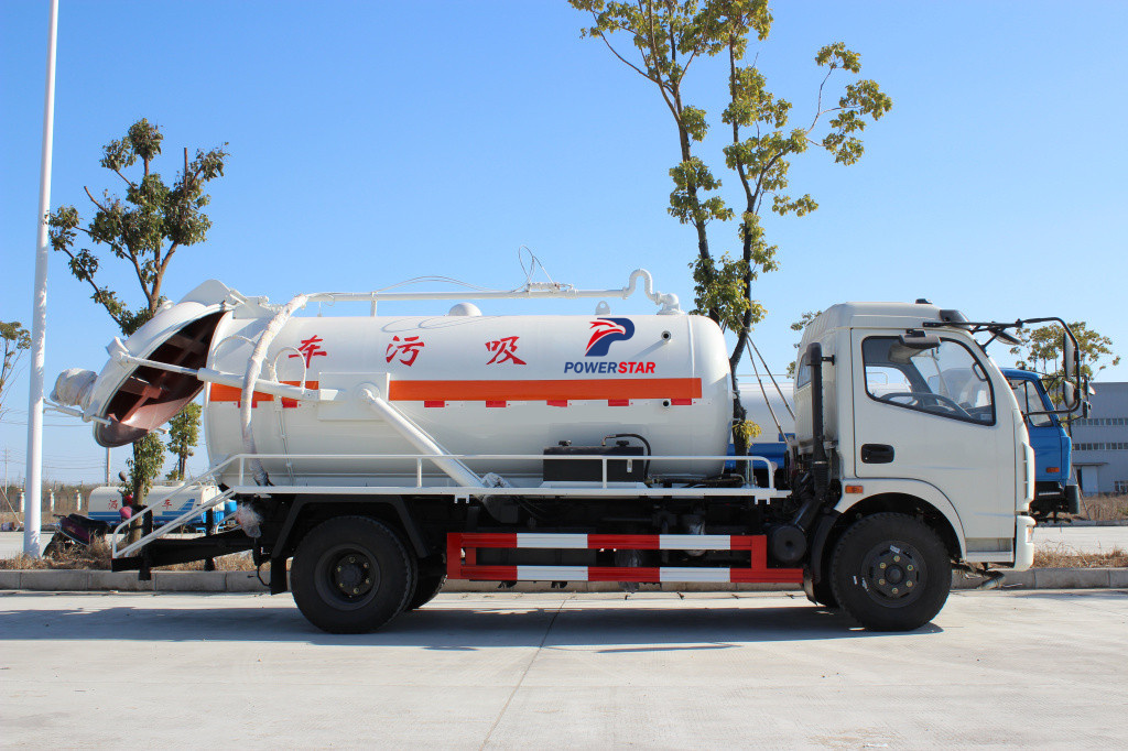 Pinakamahusay na waste water suction truck na Isuzu septic tanker mula sa mga Powerstar truck
    