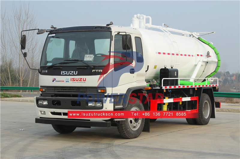 Ang Paggamit ng Isuzu sewage suction truck sa africa
    